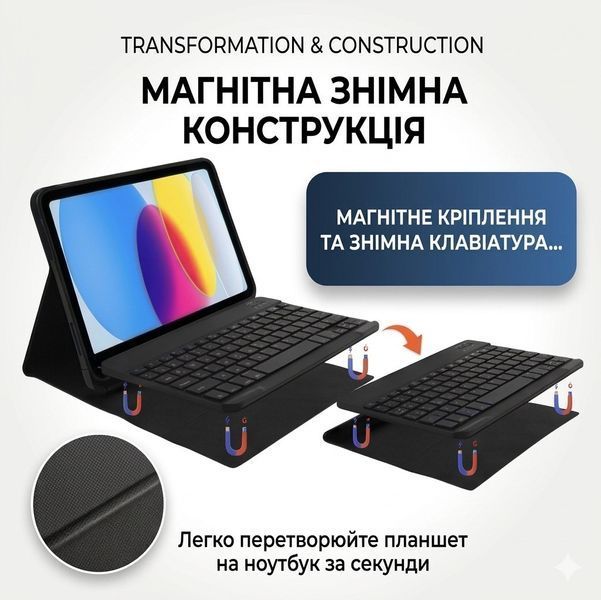 Клавиатура и мышь &mdash; беспроводные (Bluetooth) TAB-s10-Laptop фото